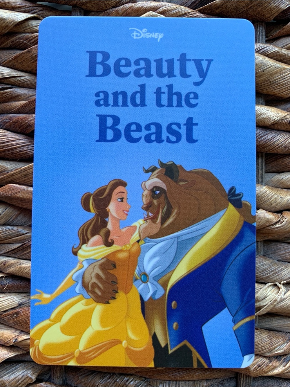 Yoto card Disney Beauty and the Beast audiobook stories